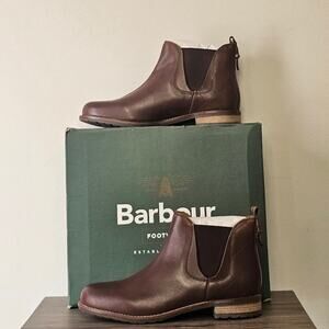 Barbour Women's Camelia Ankle Booties Size 7 Brown  NWT